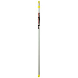 Mr. LongArm Twist-Lok Telescoping 3.3-6.1 ft. L X 1 in. D Aluminum Extension Pole Silver