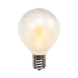 Belle Luci Holiday Bright Lights LED G50 Patio Light Set Warm White 50 ft. 50 lights