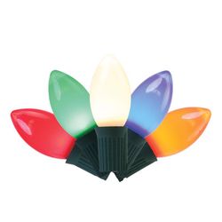 Celebrations Classic LED C9 Multicolored 25 ct String Christmas Lights 24 ft.