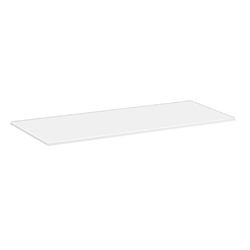 Dolle 0.31 in. H X 23.6 in. W X 7.9 in. D White Glass Shelf Board