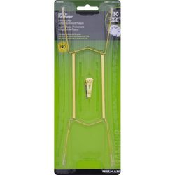 HILLMAN Steel Plate Hanger 1 pk