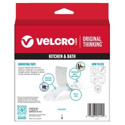 VELCRO Brand Heavy Duty Low Profile Large Nylon Hook and Loop Fastener 120 in. L 1 pk