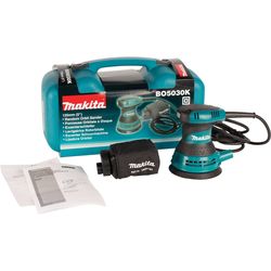 Makita 3 amps Corded 4-7/8 in. Random Orbit Sander Tool Only
