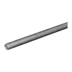 SteelWorks 1/4 in. D X 72 in. L Zinc-Plated Steel Threaded Rod