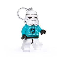 LEGO Star Wars Stormtrooper Ugly Sweater LED Key Chain Light Plastic 1 pk