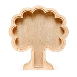 Kikkerland Tree Money Bank Acrylic/Metal/Wood 1 pk