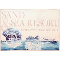 Olivia's Home 22 in. W X 32 in. L Multicolored Sand & Sea Resort Polyester Accent Rug