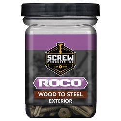 Screw Products ROCO No. 10 X 1.5 in. L Star Low Profile Head Construction Screws 1 lb 130 pk
