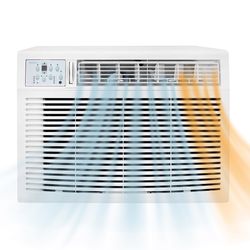 Keystone 23200 BTU 230 V Window Air Conditioner w/Heat w/Remote 1,500 sq ft
