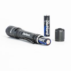 Dorcy DieHard Black LED Twist Flashlight