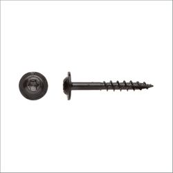Big Timber No. 8 Sizes X 1-1/4 in. L Star Black Fine Cabinet Screws 197 pk