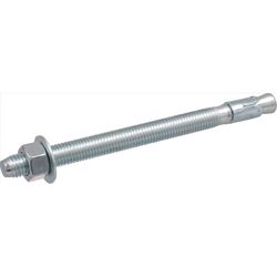 HILLMAN 5/8 in. D X 8-1/2 in. L Steel Round Head Wedge Anchor 10 pc