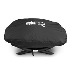Weber Bonnet Q100/1000 Series Black Grill Cover