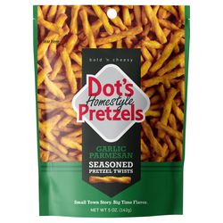Dot's Homestyle Garlic Parmesan Pretzels 5 oz Bagged