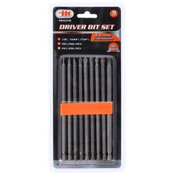 JMK Illinois Industrial Tool 6 in. L Driver Bit Set 9 pc