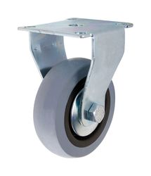 Shepherd Hardware 3 in. D Thermoplastic Rubber Rigid Caster 121 lb 1 pk