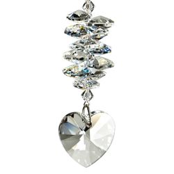 Woodstock Chimes Ice Acrylic/Glass/Metal 4.72 in. H Suncatcher