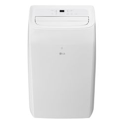 LG 450 sq ft 2 speed 10,200 DOE (14,000 ASHRAE) BTU Portable Air Conditioner with Heat