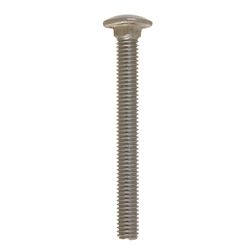 HILLMAN 3/8 in. X 3-1/2 in. L Stainless Steel Carriage Bolt 25 pk