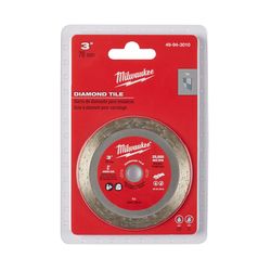 Milwaukee 3 in. D X 3/8 in. X 0.04 in. thick Diamond Tile Blade 1 pc