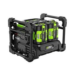 EGO 56V Commercial PGX3100K 7.5 Ah Lithium-Ion Extended Capacity Battery and Charger 4 pc