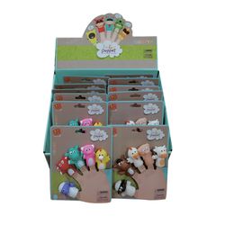 Master Toys Farm Animals Finger Puppets Assorted 5 pc