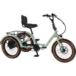 Retrospec Boca Rev 2 Unisex 20 in. D Electric Tricycle Matcha