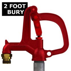 Woodford R34 3/4 in. FIP in. X 3/4 in. MPT Steel Frost-Free Yard Hydrant