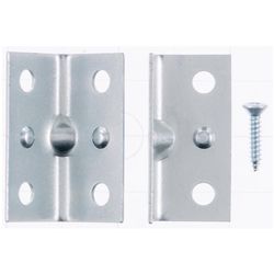 Ace 1-1/2 in. H X 2.75 in. W X 1-1/2 in. D Zinc Inside Corner Brace