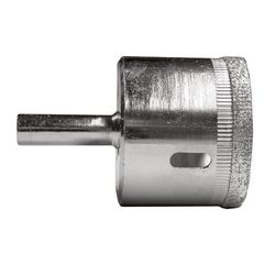 Century Drill & Tool 1-3/8 in. Diamond Grit 1/2 in. L Hole Saw Arbor Included