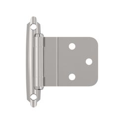 Amerock 2.75 in. L Polished Chrome Cabinet Hinge 2 pk