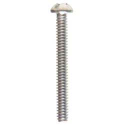 HILLMAN No. 6-32 Ga. X 1-1/4 in. L Combination Round Head Zinc-Plated Steel Machine Screws 100 pk