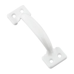 National Hardware 1-1/8 in. L White Steel Universal Window Sash Lift 1 pk