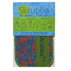 wet-it! Skrubba Cotton/Poly Scrubbing Cloth 6.375 in. W X 4.75 in. L 1 pk
