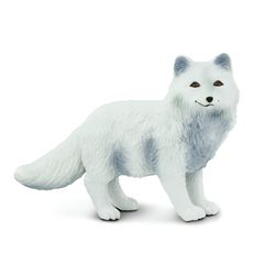 Safari Ltd. Wild Safari Arctic Fox Toy White