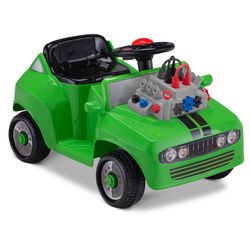 Kid Trax Fix & Ride Car Toy Green
