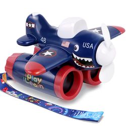 iPlay iLearn Airplane Binoculars Toy Blue