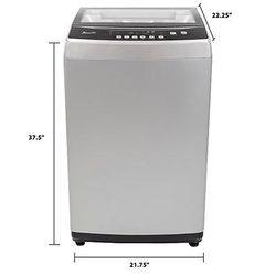 Avanti 2 cu ft Silver Steel Washing Machine 1000 W