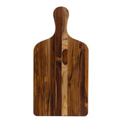 TeakHaus 20 in. L X 10 in. W X 1 in. Teak Wood Serving & Cutting Board