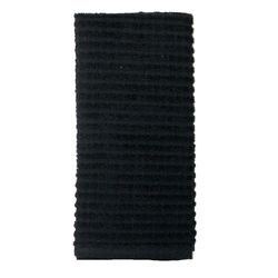 Ritz Royale Black Cotton Solid Kitchen Towel 1 pk