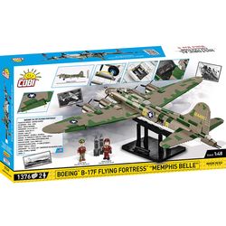 COBI Boeing B-17F Flying Fortress Airplane Block Set Multicolored 1376 pc