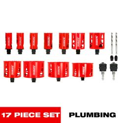 Diablo Bi-Metal Plumbers Set Hole Saw Set Arbor Included
