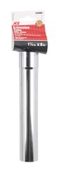 Ace 1-1/4 in. D X 8 in. L Brass Extension Tube