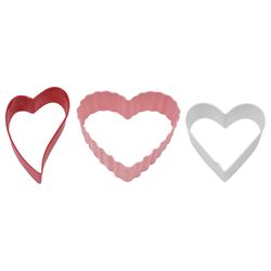 R&M International Corp Cookie Cutter Set Multicolored 3 pc