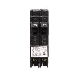 Siemens 20/20 amps Tandem Single Pole Circuit Breaker
