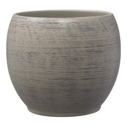 SK 5.1 in. H X 5.9 in. D Clay Alberta Bowl Planter Brown