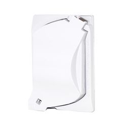 Sigma Engineered Solutions Rectangle Die-Cast Metal 1 gang 4.57 in. H X 2.81 in. W Universal Cover