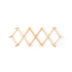 Fox Run 7 in. H X 3 in. L Wood Expandable Wall Rack