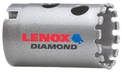 LENOX Diamond 1-1/4 in. Diamond Grit 1.5 in. L Hole Saw