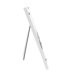 Pavilion We People Galvanized White MDF Picture Frame 4 x 6 in.